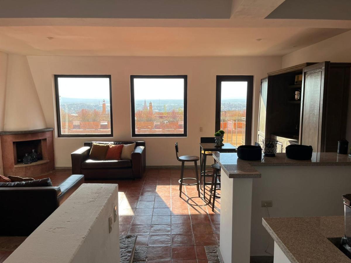 Cousy Condo In The Historic Center Of San Miguel De Allende, Incredible View, Pool, Bbq, 3 Blocks From The Main Parish Альенде Экстерьер фото